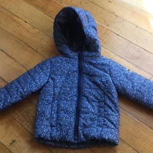 Gap Puffy Floral Jacket